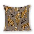 Scandinavian Animal Throw Pillow Cover