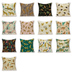 Scandinavian Animal Throw Pillow Cover