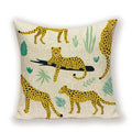 Scandinavian Animal Throw Pillow Cover
