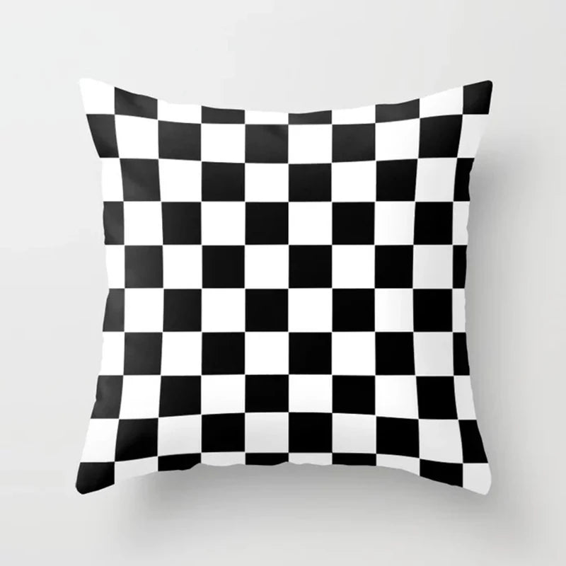 Geometric Abstract Throw Pillow Cover