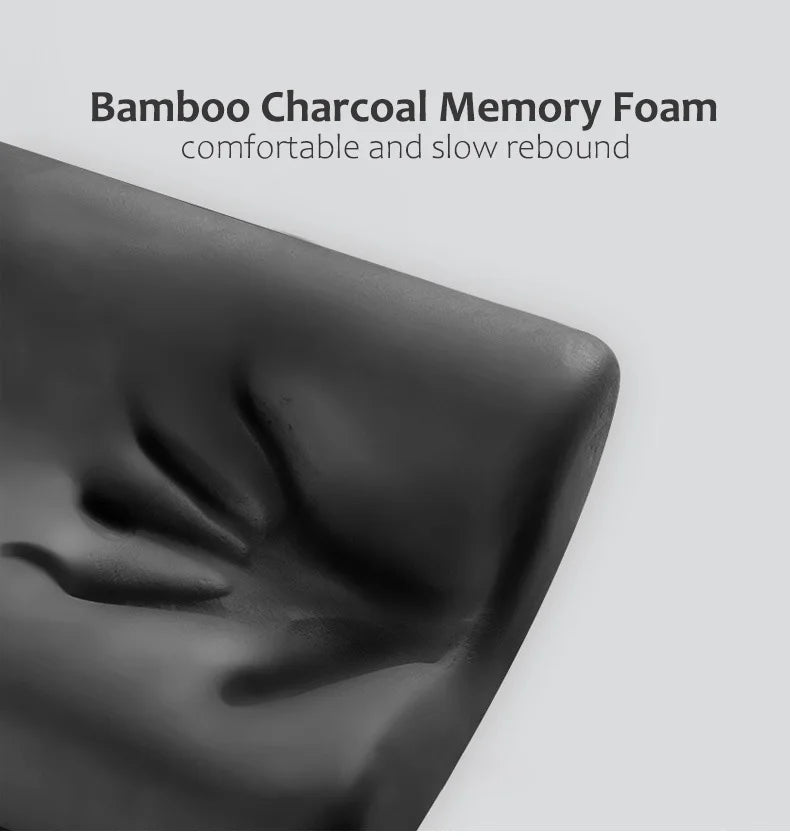 Bamboo Charcoal Contour Neck Pillow