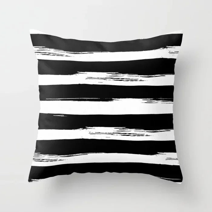 Geometric Abstract Throw Pillow Cover