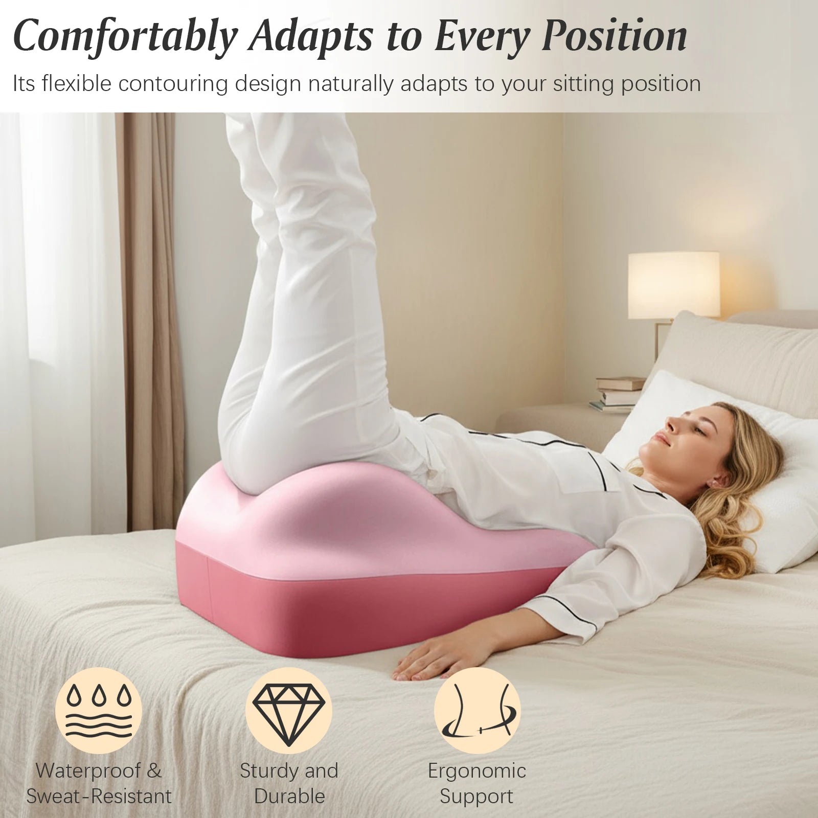 Memory Foam Wedge Support Pillow