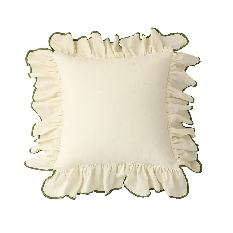 Ruffle Edge Cushion Cover