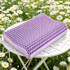 Zero-Pressure TPE Grid Pillow