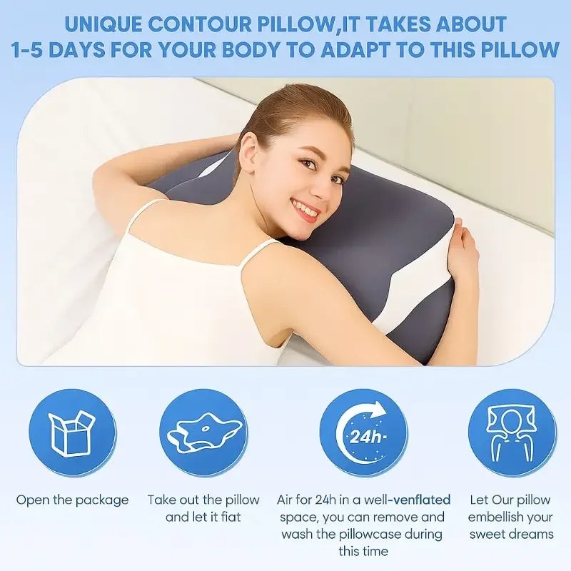 Butterfly Memory Foam Neck Pillow