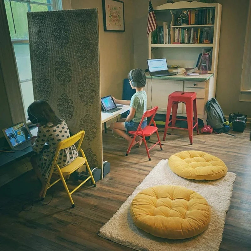 Round Meditation Floor Pillow