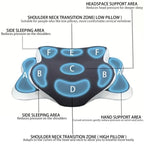 Butterfly Memory Foam Neck Pillow