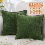 Chenille Solid Pillow Cover