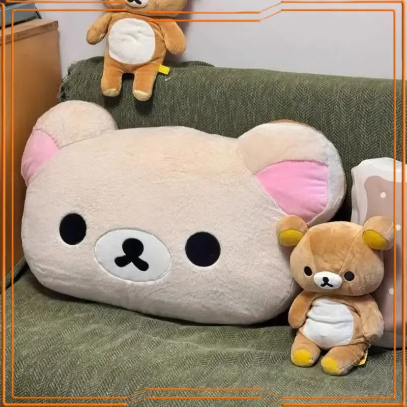 Rilakkuma Bear Plush Hand Warmer Pillow