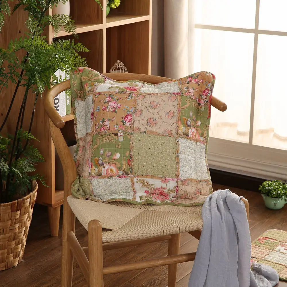 Flower-Shaped Throw Pillow