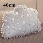 Plush Cloud, Moon &amp; Star Cushion
