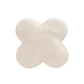 Four-Leaf Clover Faux Fur Cushion
