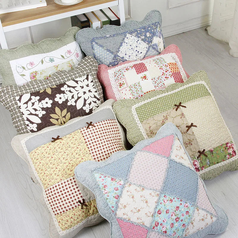 Flower-Shaped Throw Pillow