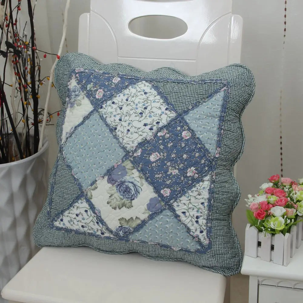Flower-Shaped Throw Pillow
