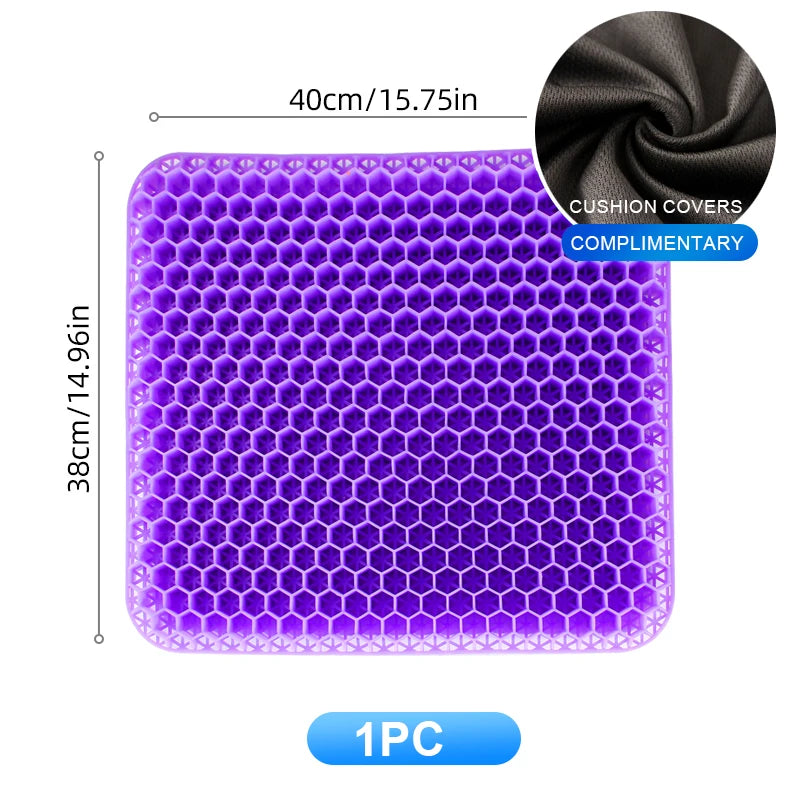 Breathable Gel Honeycomb Seat Cushion