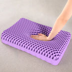 Zero-Pressure TPE Grid Pillow