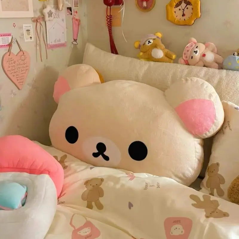 Rilakkuma Bear Plush Hand Warmer Pillow