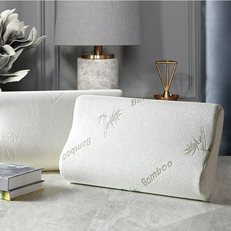 Bamboo Memory Foam Neck Pillow