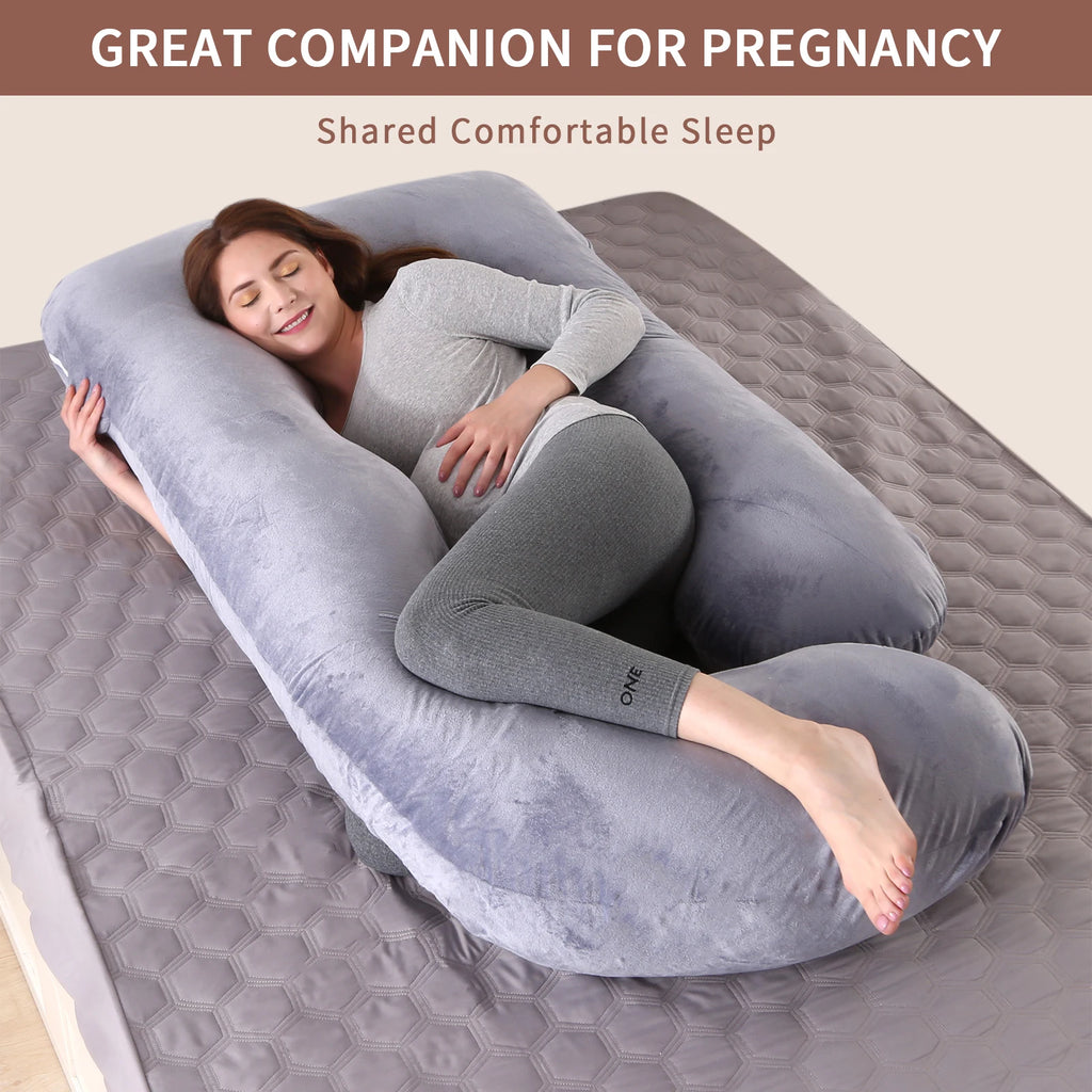 G-Shaped Full-Body Pregnancy Pillow