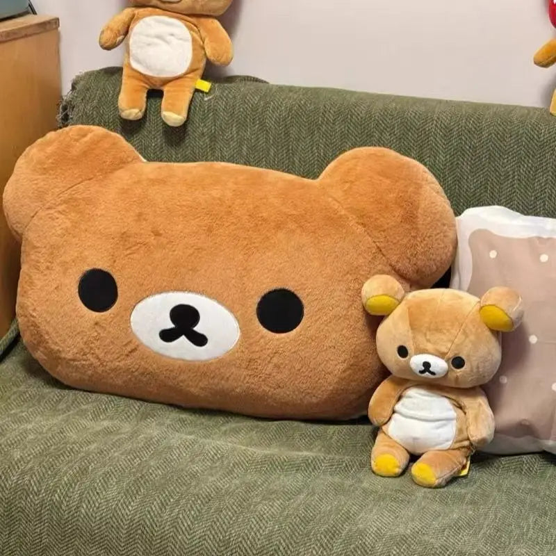Rilakkuma Bear Plush Hand Warmer Pillow