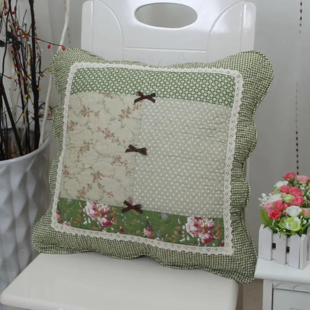 Flower-Shaped Throw Pillow