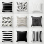 Geometric Abstract Throw Pillow Cover
