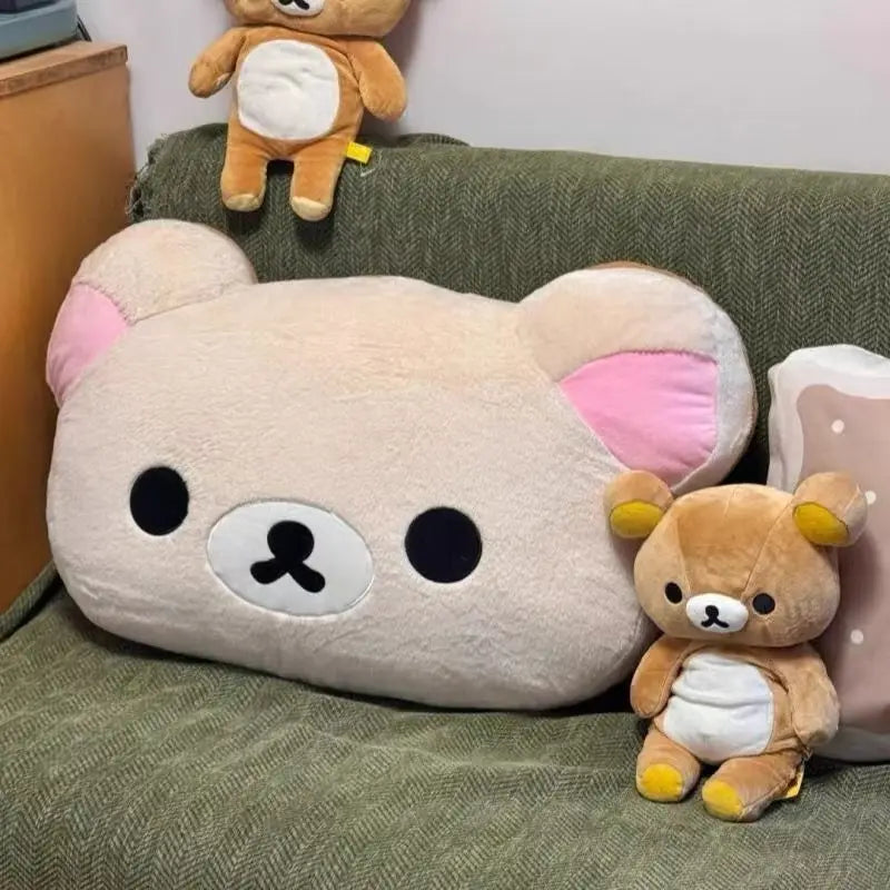 Rilakkuma Bear Plush Hand Warmer Pillow