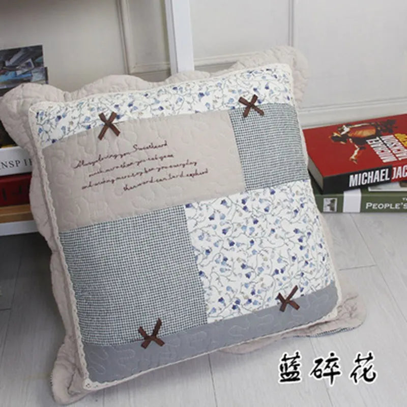 Flower-Shaped Throw Pillow