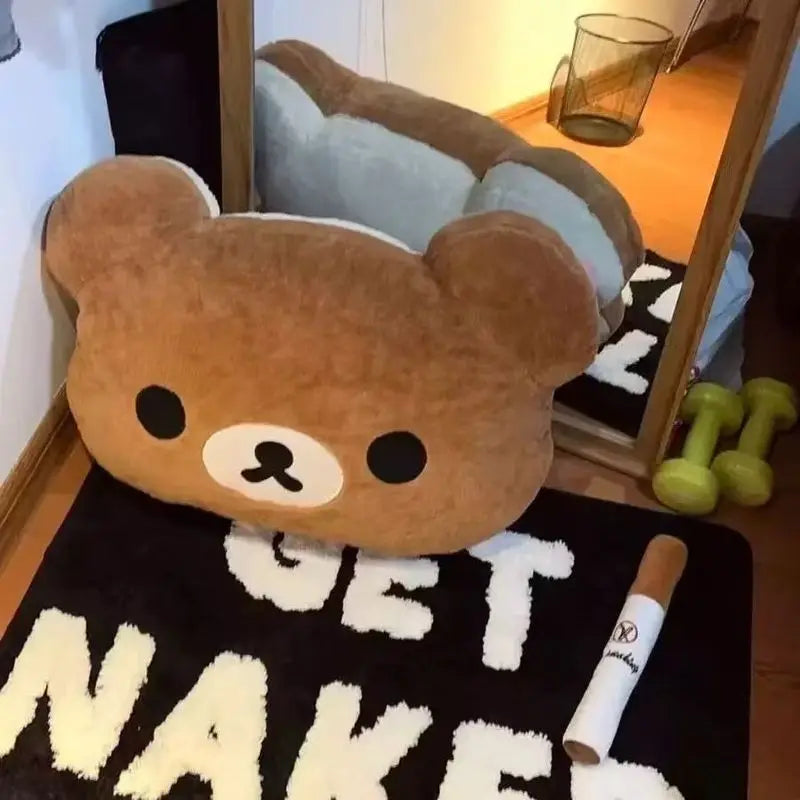 Rilakkuma Bear Plush Hand Warmer Pillow