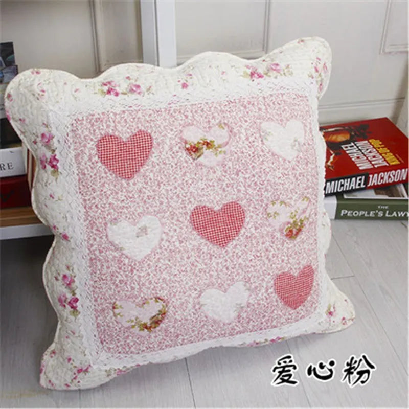 Flower-Shaped Throw Pillow