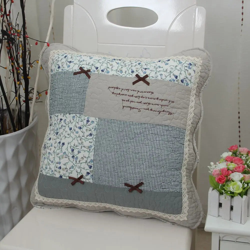Flower-Shaped Throw Pillow