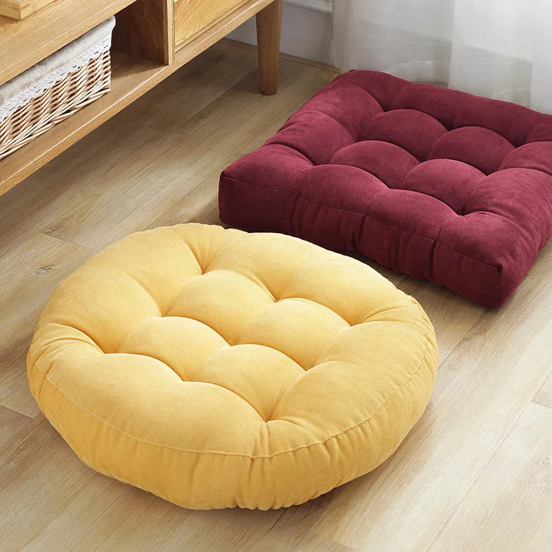 Round Meditation Floor Pillow