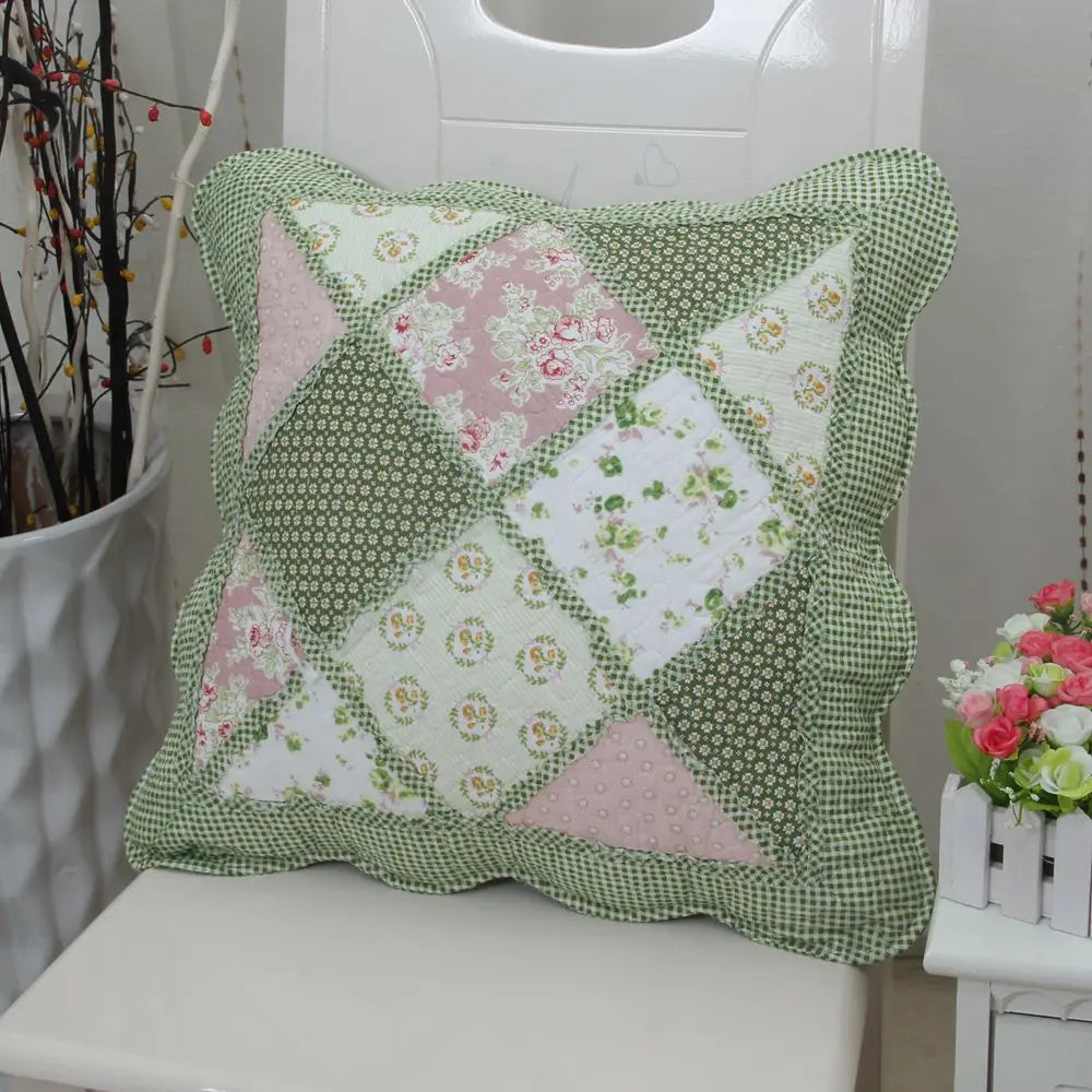 Flower-Shaped Throw Pillow