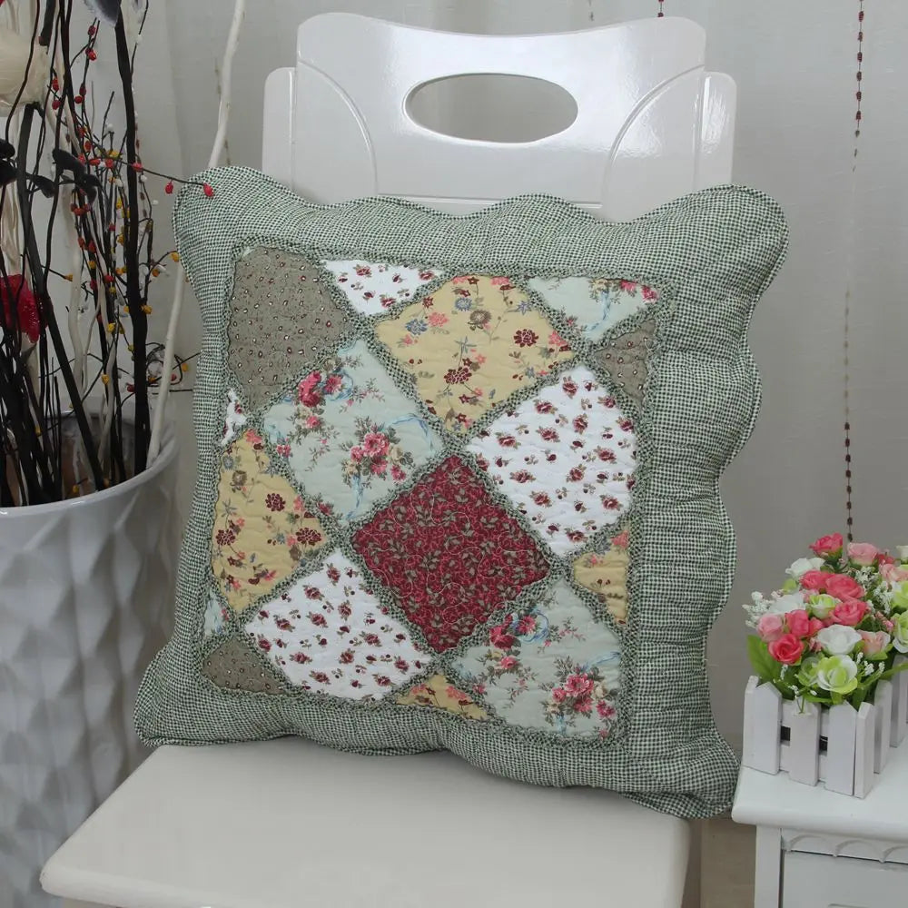 Flower-Shaped Throw Pillow