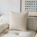 Boho Textured Throw Pillow Cover