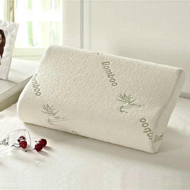 Bamboo Memory Foam Neck Pillow