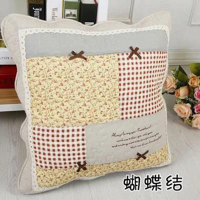 Flower-Shaped Throw Pillow