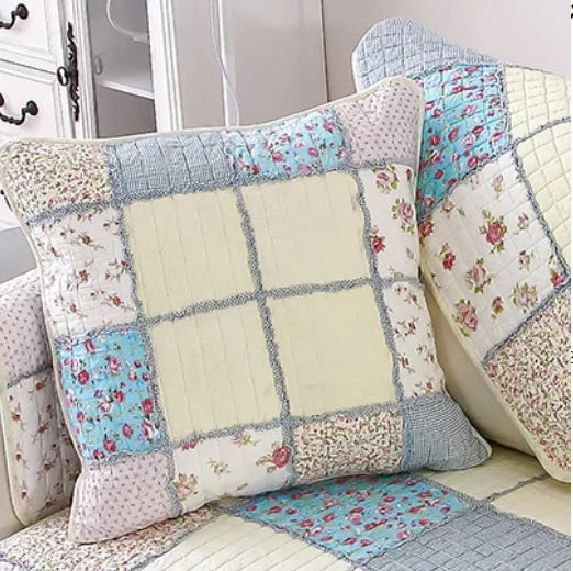 Flower-Shaped Throw Pillow