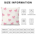 Cherry Blossom Bow Cushion Cover