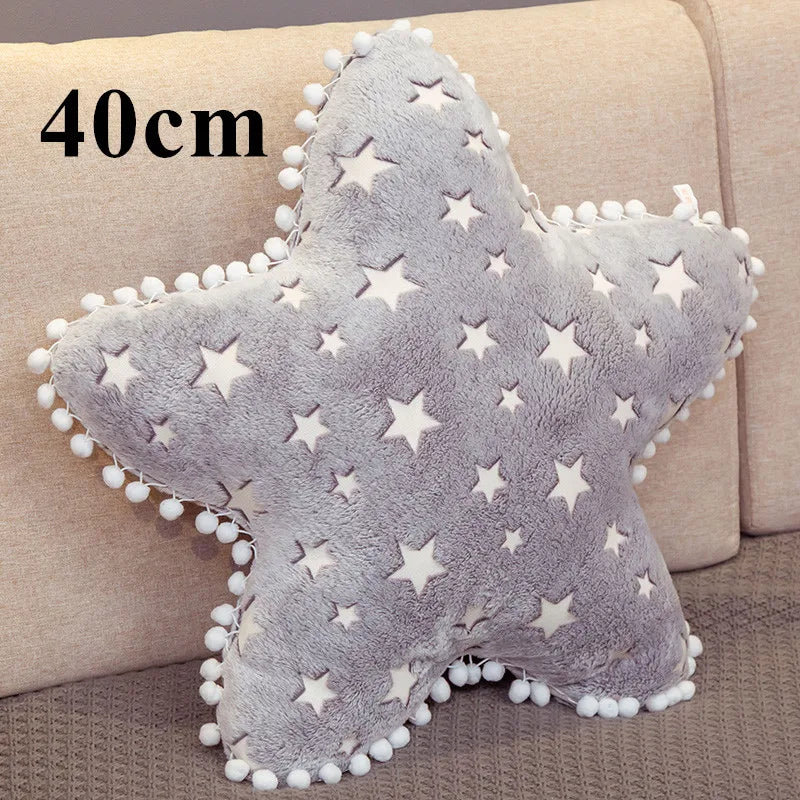 Plush Cloud, Moon &amp; Star Cushion