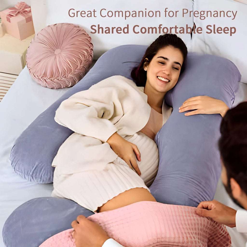 G-Shaped Full-Body Pregnancy Pillow