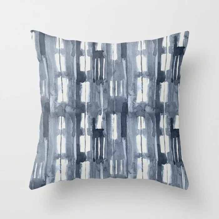 Geometric Abstract Throw Pillow Cover