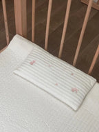 Embroidered Cotton Baby Pillow