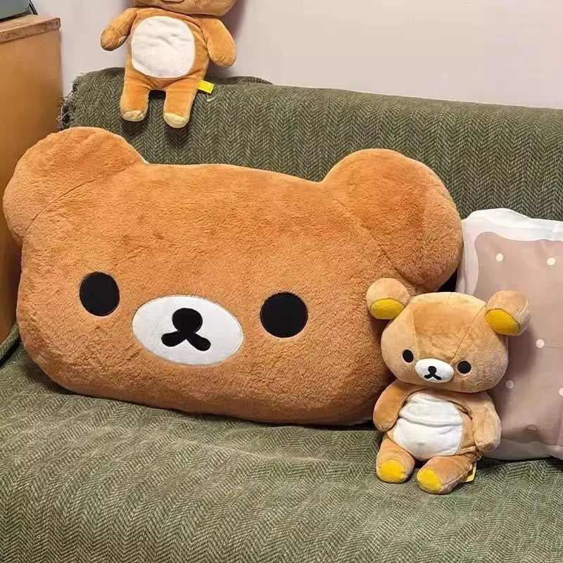 Rilakkuma Bear Plush Hand Warmer Pillow