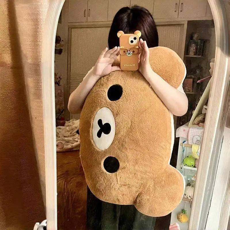 Rilakkuma Bear Plush Hand Warmer Pillow