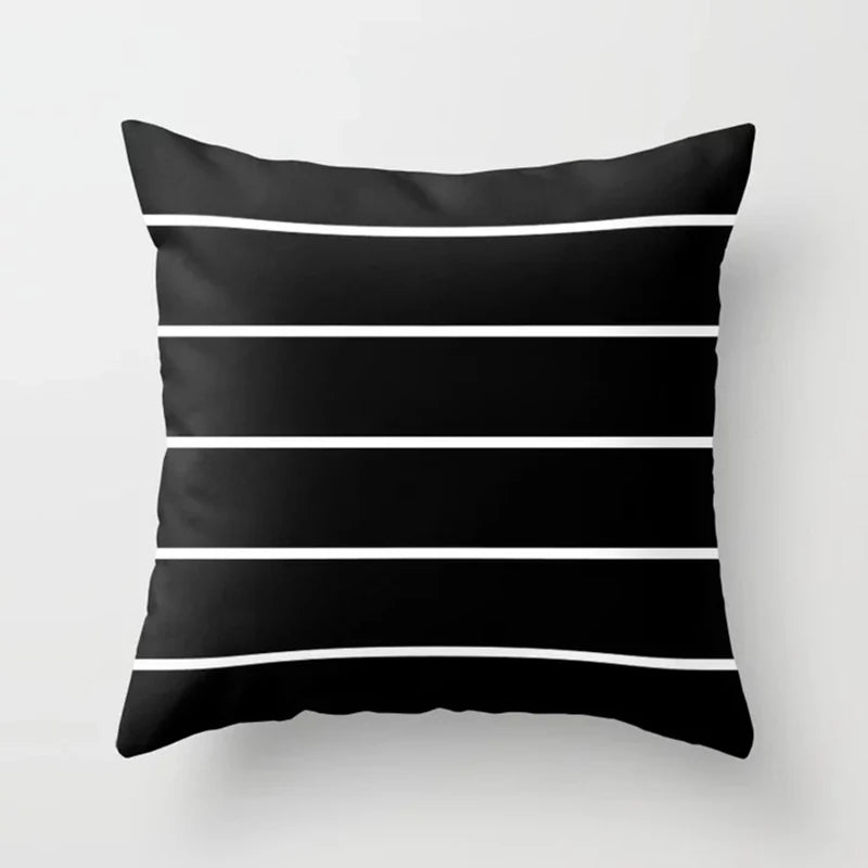 Geometric Abstract Throw Pillow Cover