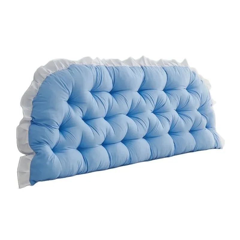 Tufted Bed Backrest Reading Pillow