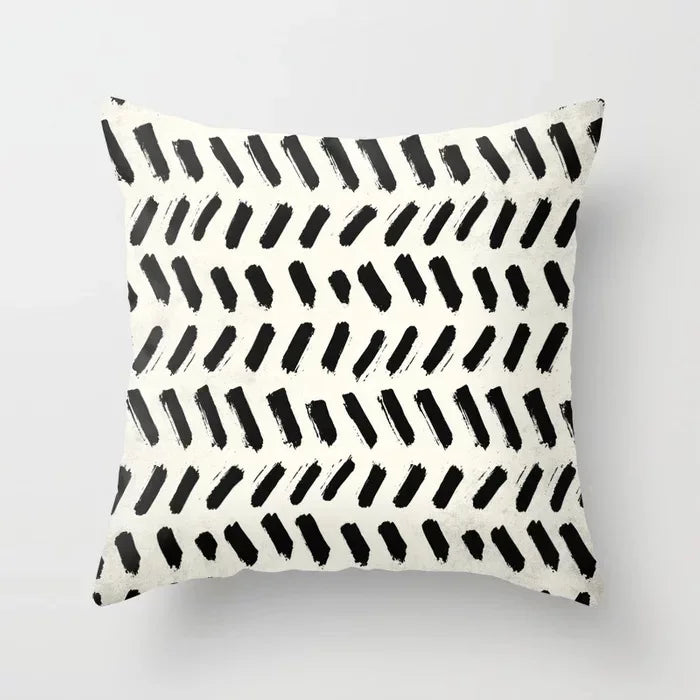 Geometric Abstract Throw Pillow Cover
