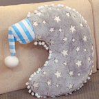 Plush Cloud, Moon &amp; Star Cushion